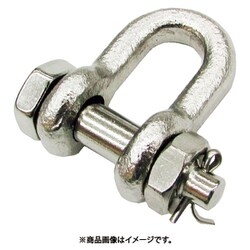 B-2708 [ステンレス JIS型シャックル 呼び8mm （205-0330） 1個]