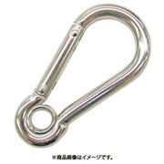 ステンレス スナップフックAE型(リング付) 径6mm 長さ63m(1個入)