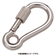 ステンレス 環付スナップフックNA型(リング付) 線径5mm 長さ53mm(1個入)