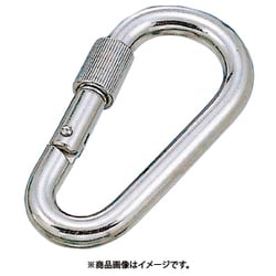 ステンレス ナス型カラビナ 線径4mm 長さ45mm 1個入
