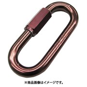 アルミリングキャッチ(アルマイト付) ブラウン 線径6mm 長さ49mm