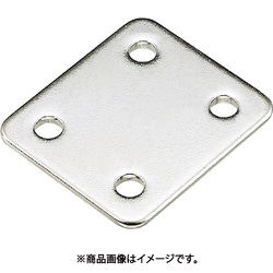 B-1398 [ステンレス アイプレート用裏板 54mm×75mm （205-1957） 1個]