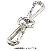 B-1424 [ステンレス スイベルダブルフック 線径4mm 長さ112mm （205-1918） 1個]