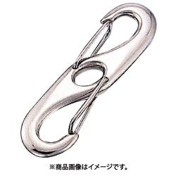 B-143 [ステンレス マガタマSフック 長さ80mm （204-5588） 1個]