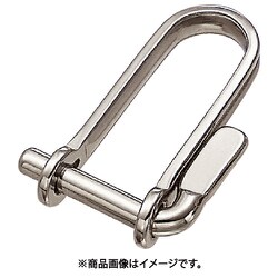B-1453 [ステンレス レバーピンシャックル 呼び5mm （205-1901） 1個]