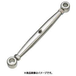 B-1535 [ステンレス パイプターンバックルA＆A 捻子径2分 （205-1932） 1個]