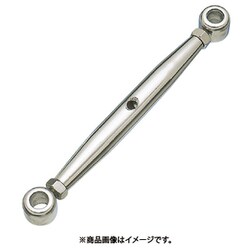 B-1536 [ステンレス パイプターンバックルA＆A 捻子径2分5厘 （205-3460） 1個]
