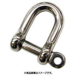 B-1983 [ステンレス ネジシャックル SUS316 呼び5mm （204-8797） 1個]