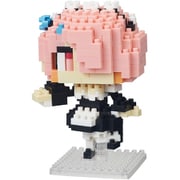 CN_18 nanoblock（ナノブロック） キャラナノ Re：ゼロから始める異世界生活 ラム [対象年齢：12歳～]