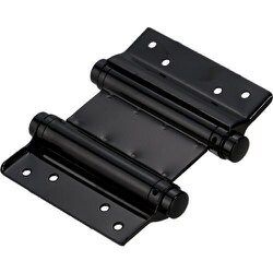 スチール製自由蝶番 両開 全長102mm （2個入）
