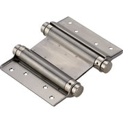 ステンレス製自由蝶番 両開 全長127mm （2個入）