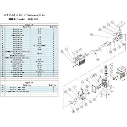 ULVAC GHD-101用メンテナンスキットB