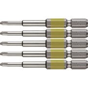 剛彩ビット 5本組 （片頭） アソート+1×65mm