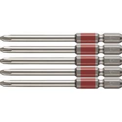 剛彩ビット 5本組 （片頭） アソート+2×82mm