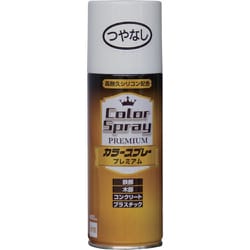 水性カラースプレー プレミアム 400ml つやなしホワイト