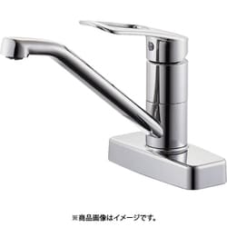 新品 SANEI シングル台付混合栓 K77CEV-13 ヨドバシ.com - サンエイ SANEI K77CEV-13 [SANEI シングル台付