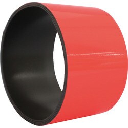 蛍光マグネットシート 50mmX1M レッド
