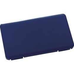 携帯用樹脂製マスクケース 190X110X12mm ネイビー