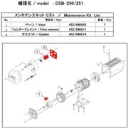 ULVAC DSB-251用メンテナンスキット