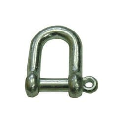 ネジシャックル 電気メッキ 6mm