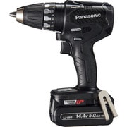パナソニックデュアル 14.4V5.0Ah 充電式ドリルドライバー 黒