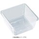 PET製超耐寒小型容器 105X105X35mm 透明 100枚