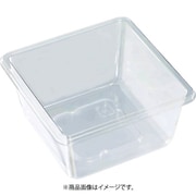 PET製超耐寒小型容器 105X105X35mm 透明 100枚
