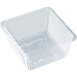 PET製超耐寒小型容器 65X65X35mm 透明 100枚