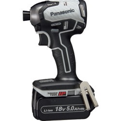 パナソニックデュアル インパクトドライバー 18V 5.0Ahセット グレー