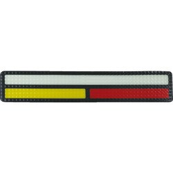 蓄光路面標示ノンスリップシート（高耐久）40X210 階段用L6
