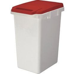 TRUSCO 連結ワンハンドペール 70L レッド