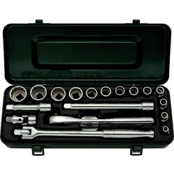 ASH 12角ソケットセット3/8（9.5）×19PCS