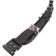 ワークポジショニング用胴当てベルトカーブD2 黒ワンタッチM