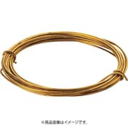 TRUSCO 真鍮線 線径0.55mmx約7m