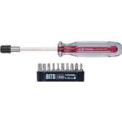 ヘックスドライバーセット（ビット10本付） TD-6310HX
