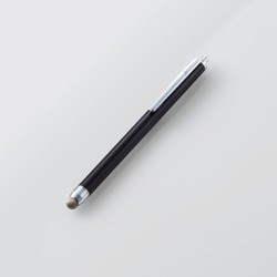 P-TPS03BK [スマートフォン・タブレット用タッチペン 導電繊維タイプ ブラック]