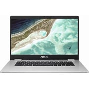 ノートパソコン ASUS Chromebook Chrome OS/シルバー/15.6型 1920×1080(FHD)/Celeron N3350/LPDDR4 8GB/eMMC 64GB C523NA-EJ0130