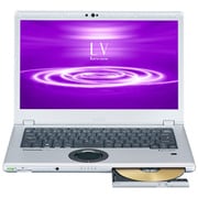 Let's note(レッツノート) LV8シリーズ 14型/Core i5-8265U/メモリ 16GB/SSD 256GB/Windows 10 Pro 64ビット/シルバー&ブラック CF-LV8NDMQR