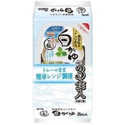 ヨドバシ Com テーブルマーク たきたてご飯 新潟県産こしひかり白がゆ 250g 3食 750g 通販 全品無料配達