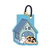 KYAP2227 シリコンパスケース クレヨンしんちゃん シロの小屋 [キャラクターグッズ]