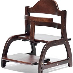 美品! 大和屋　すくすくローチェア　ダークブラウン sukusuku lowchair – spec | yamatoya co.,ltd. ベビーチェア