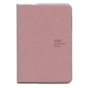 MILLダイアリー 2020年4月始まり A6 Monthly Sunny ピンク E9475