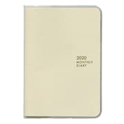 MILLダイアリー 2020年4月始まり A6 Monthly Sunny ホワイト E9476