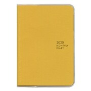 MILLダイアリー 2020年4月始まり A6 Monthly Sunny イエロー E9477