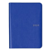 MILLダイアリー 2020年4月始まり A6 Horiz. Left Mature ブルー E9496