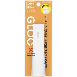 スティックのり GLOO（グルー） シワなくキレイタイプ Mサイズ タ-G322N-1P