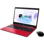 LAVIE Note Standard 15.6型/Ryzen 3 3200U/メモリ 8GB/256GB(SSD)/Windows 10 Home 64bit/Microsoft Office Home & Business 2019/レッド/ヨドバシカメラオリジナルモデル PC-NS300RAR-YC