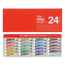 ヨドバシ.com - ホルベイン holbein W405 [透明水彩絵具 24色セット 