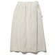 W MILLION DRY LONG-SKIRT 5102-01257 BEIGE Mサイズ [アウトドア スカート レディース]