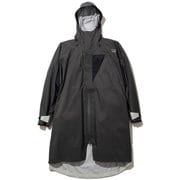 RAIN PONCHO 5004-01402 チャコール Mサイズ [アウトドア 防水ジャケット メンズ]